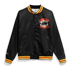 Street Sharks Satin Varsity Jacket