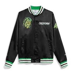 The Creepshow Satin Varsity Jacket