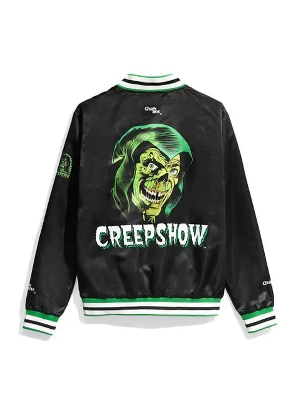 The Creepshow Varsity Satin Jacket