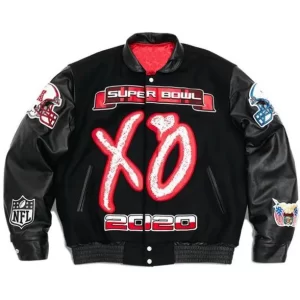 The Weeknd Super Bowl Wool Jacket