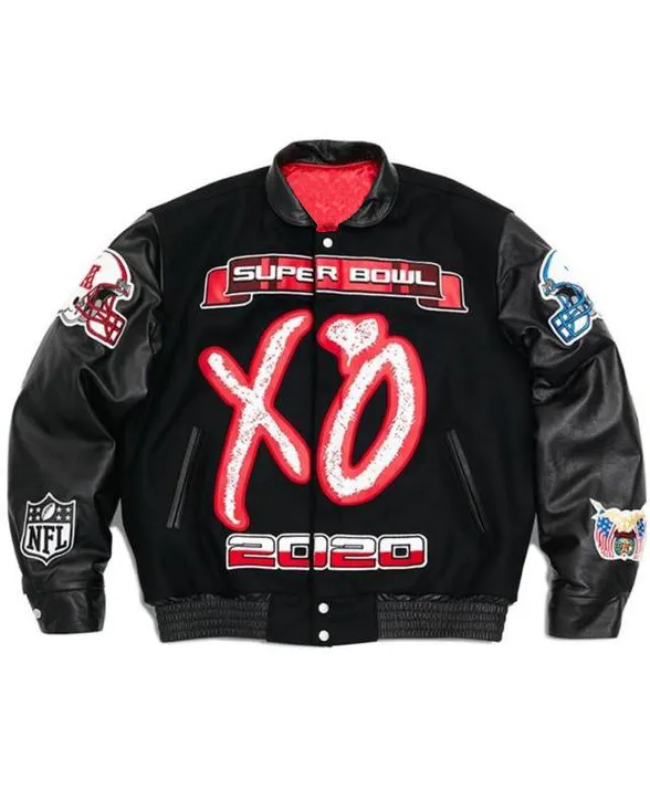The Weeknd Super Bowl Wool Jacket