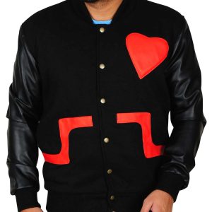 Valentine’s Chris Brown Wool Bomber Jacket