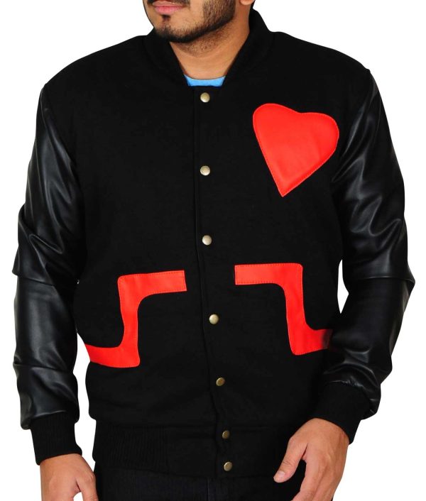 Valentine’s Chris Brown Wool Bomber Jacket