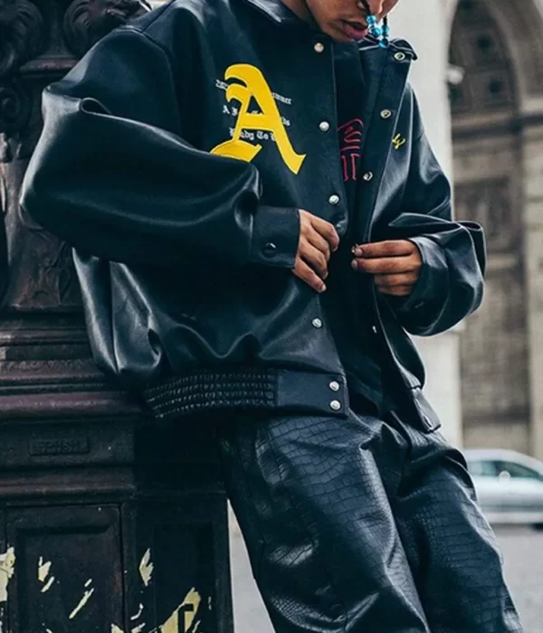 A Few Good Kids Letterman Leather Jacket.