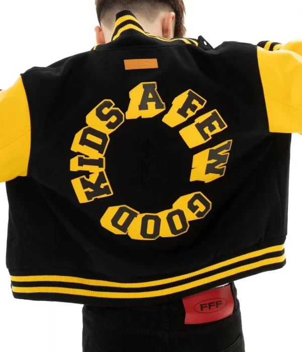 A Few Good Kids Logo Letterman Jacket