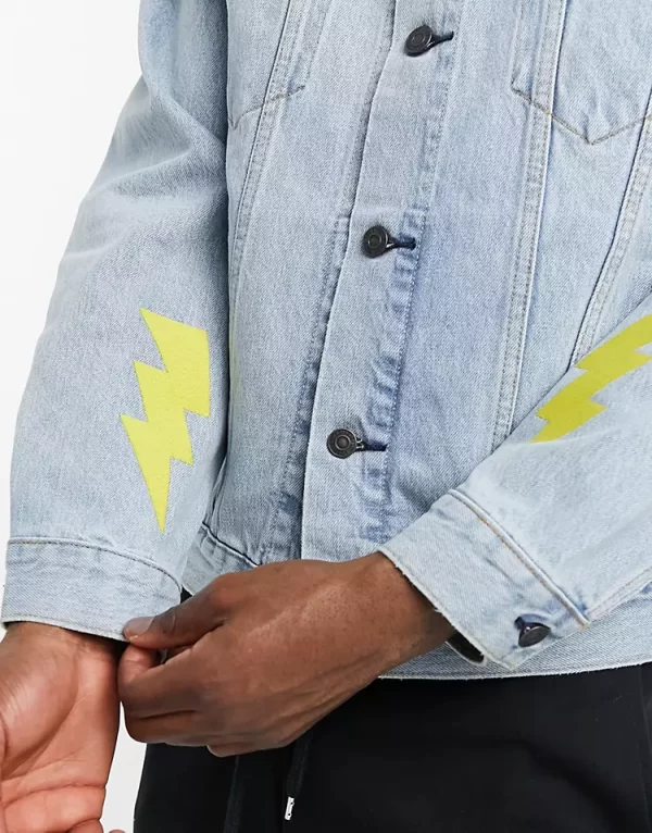 Alex Pereira Pokemon Denim Jacket