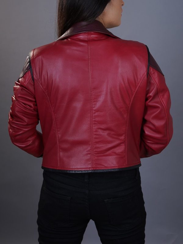 Arcane VI Red Leather Jacket