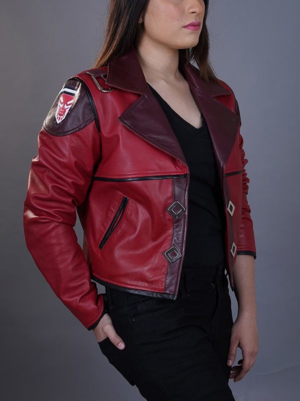 Arcane VI Red Leather Jacket