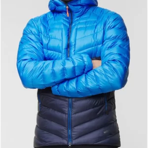 Broad Peak Down Hooded Blue Jacket