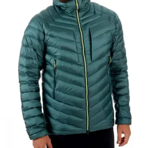 Broad Peak Down Hooded Green Jacket