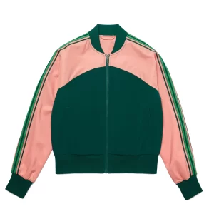 Camille Pham Run the Burbs Bomber Polyester Jacket