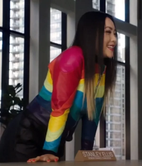 Carrie Bates The Flash Season 07 Block Jacket