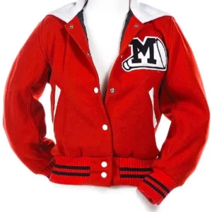 Cheerios Brittany Pierce Glee Varsity Red Jacket