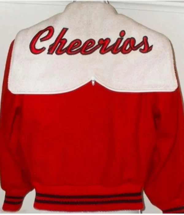 Cheerios Cheerleading Brittany Pierce Glee Red Wool Jacket