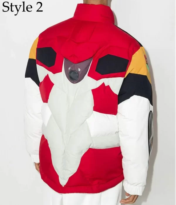 Chris Brown Iffy Evangelion Padded Puffer Jacket