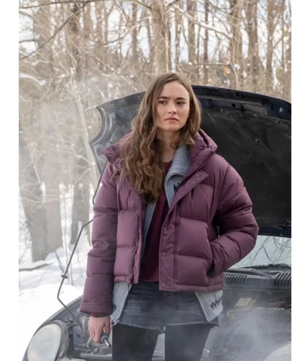 Dexter New Blood Audrey Bishop Purple Jacket