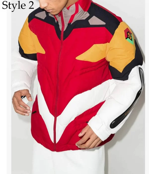 Evangelion Iffy Chris Brown Puffer Jackets