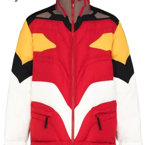 Evangelion Iffy Chris Brown Puffer Red Jacket