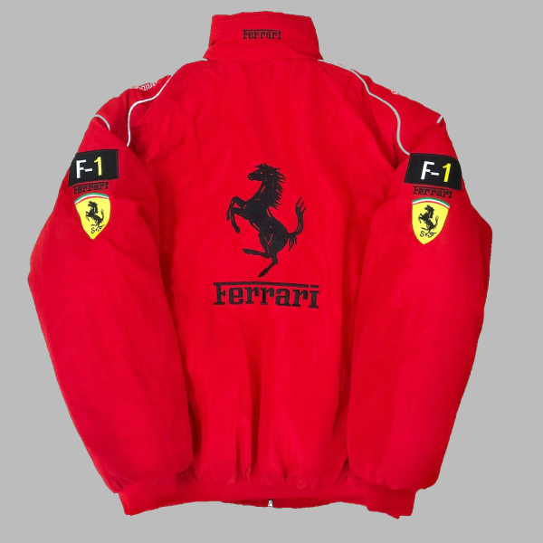 Ferrari Red F1 Racing Jacket