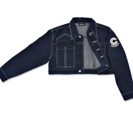 Future Trunks Dragon Ball Denim Blue Jacket