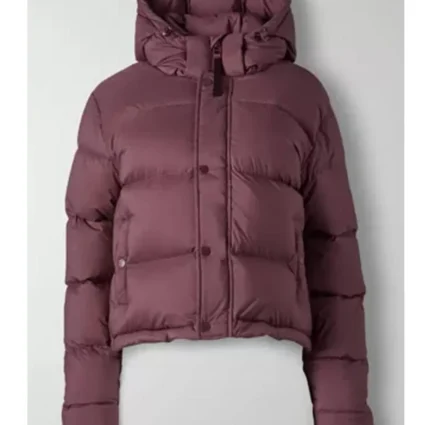 Johnny Sequoyah Dexter New Blood Puffer Purple Jacket