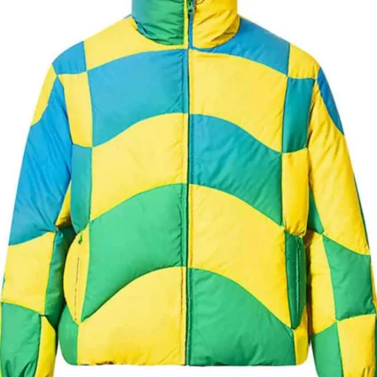 Kabrina Adams Betty Season 02 Color Block Puffer Jacket