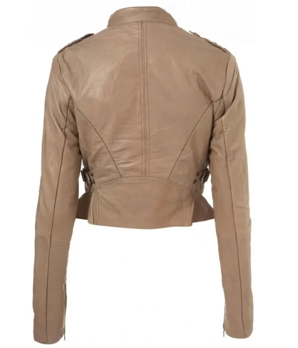 Karen Gillan The Girl Who Waited Amy Pond Biker Jacket