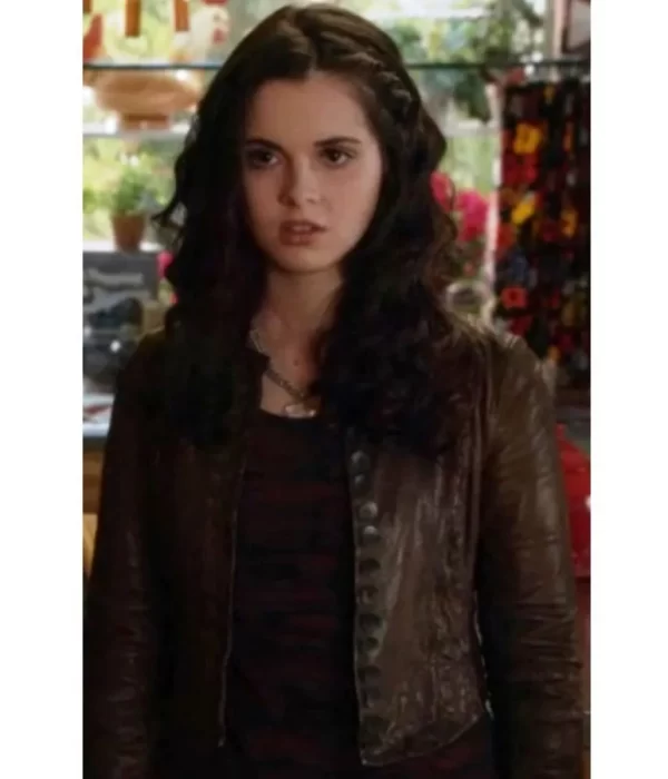 Switched at Birth Bay Kennish Brown Leather Jacket