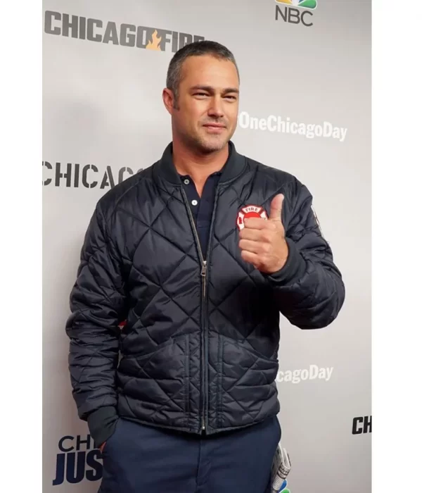 Taylor Kinney Chicago Fire Pilot Blue Jackets