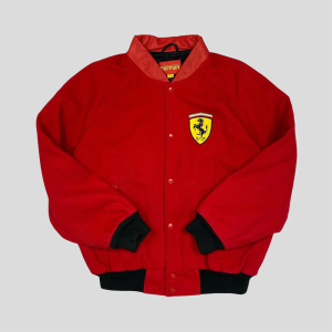 Vintage Ferrari F1 Racing Wool Jacket