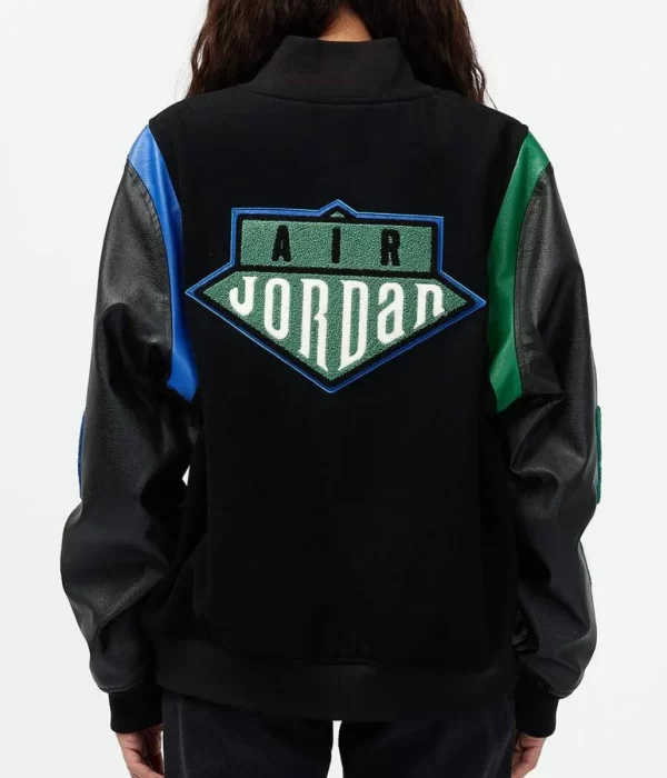 Air Jordan Aleali May Letterman Jackets