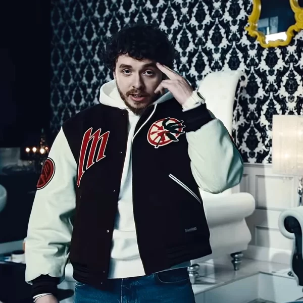 American Rapper Jack Harlow Nail Tech Varsity Jacket