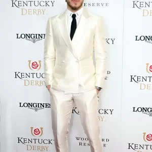 American Rapper Jack Harlow White Suit