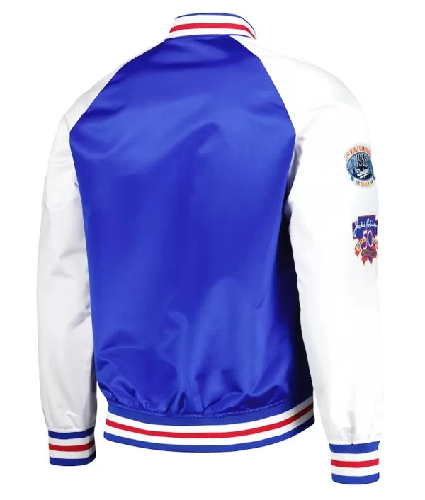 Brooklyn Dodgers Jackie Robinson Legends Royal and White Jacket