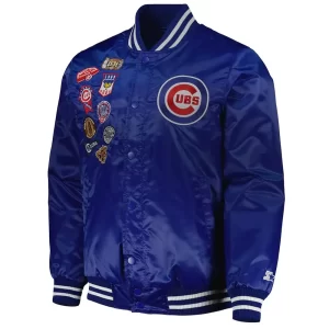 Chicago Cubs Patch Royal blue Jacket