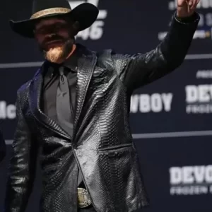 Cowboy Python Donald Cerrone Black Jacket