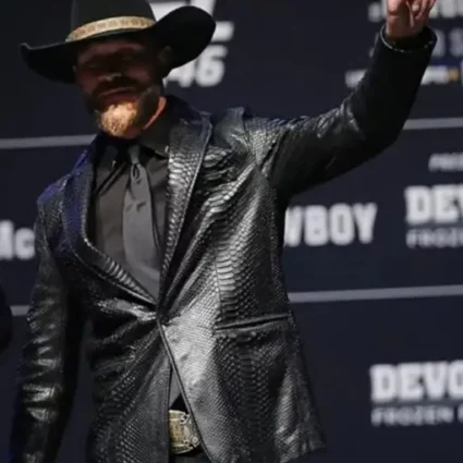 Cowboy Python Donald Cerrone Black Jacket
