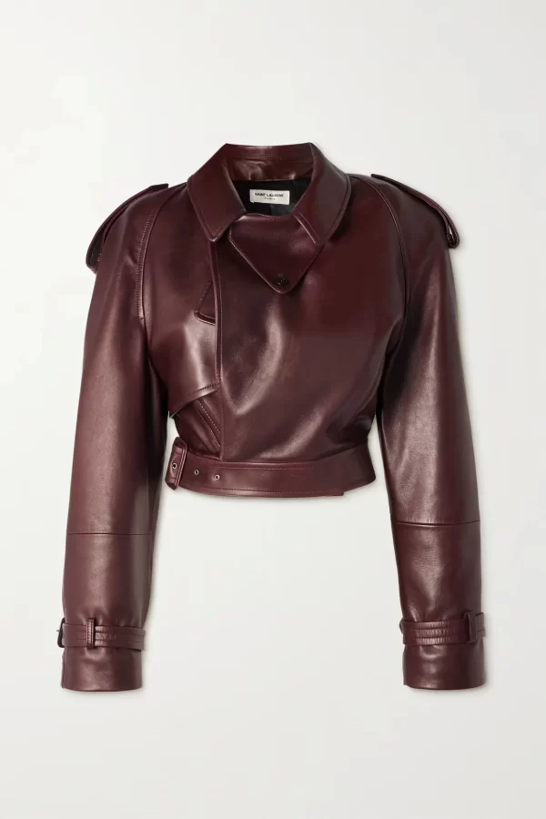 Daniela Melchior’s Saint Laurent Belted Jacket