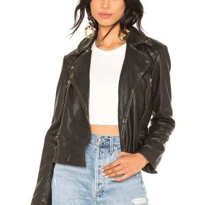 Flo Collins Ted Lasso S02 Real Leather Jacket