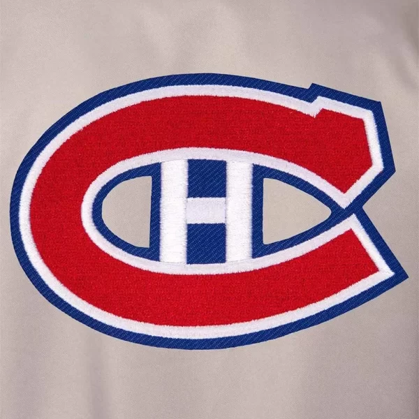 Gray & Royal Montreal Canadiens Poly-Twill Jacket