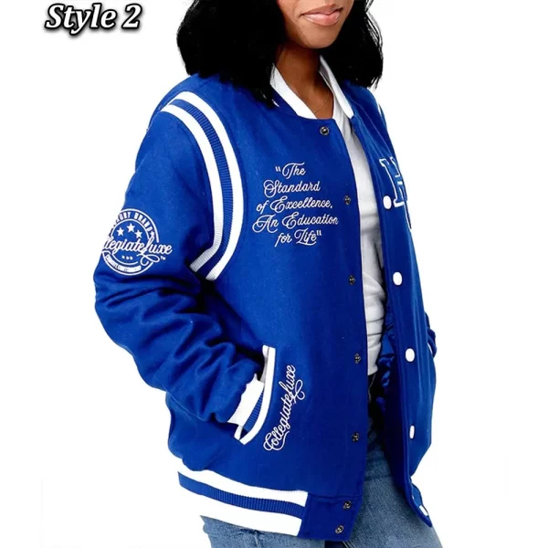 Hampton University Royal Wool Varsity Jackets