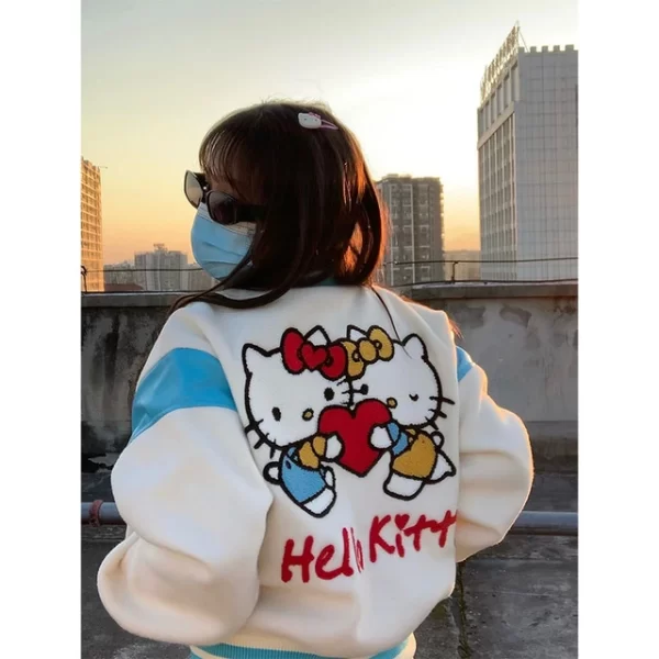 Hello Kitty Varsity Wool Jacket