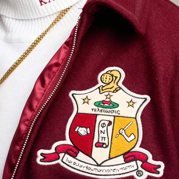 Kappa Alpha PSI Varsity Wool Maroon Jacket