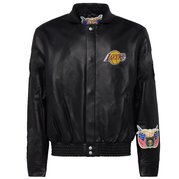 LA Lakers Jeff Hamilton Gasol 16 Leather Jacket