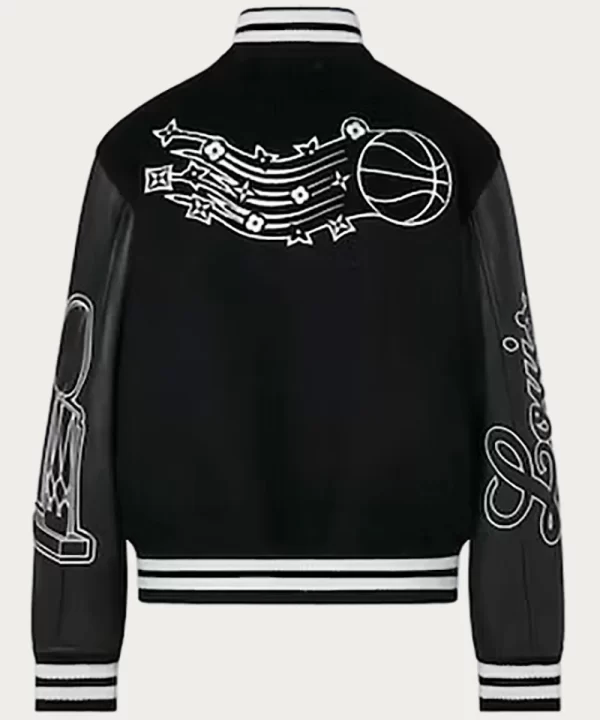 Louis Vuitton X NBA Black Basketball Jacket