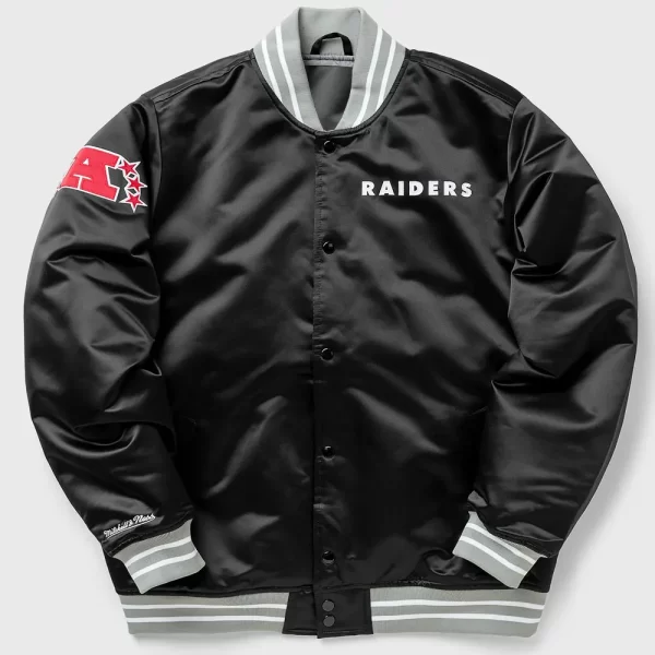 Oakland Raiders Heavyweight Satin Jacket