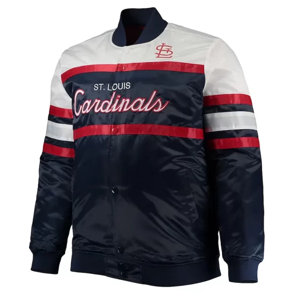 St. Louis Cardinals Coaches Navy Blue Jacket