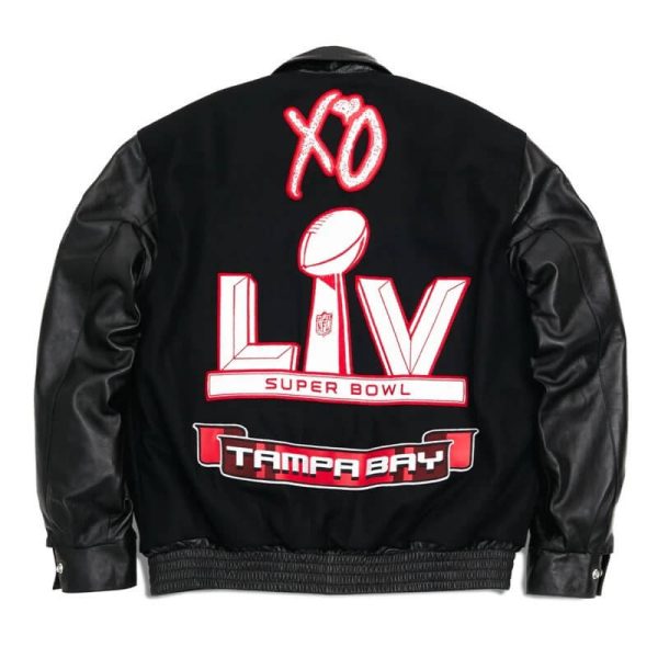 The Weeknd x Jeff Hamilton XO Super Bowl LV Jacket