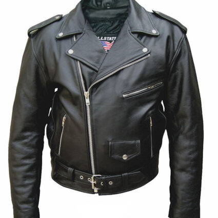 WWE Cody Rhodes US Flag Black Leather Jacket