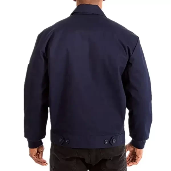 Workwear Nashville Predators Navy Blue Full-Zip Cotton Jacket